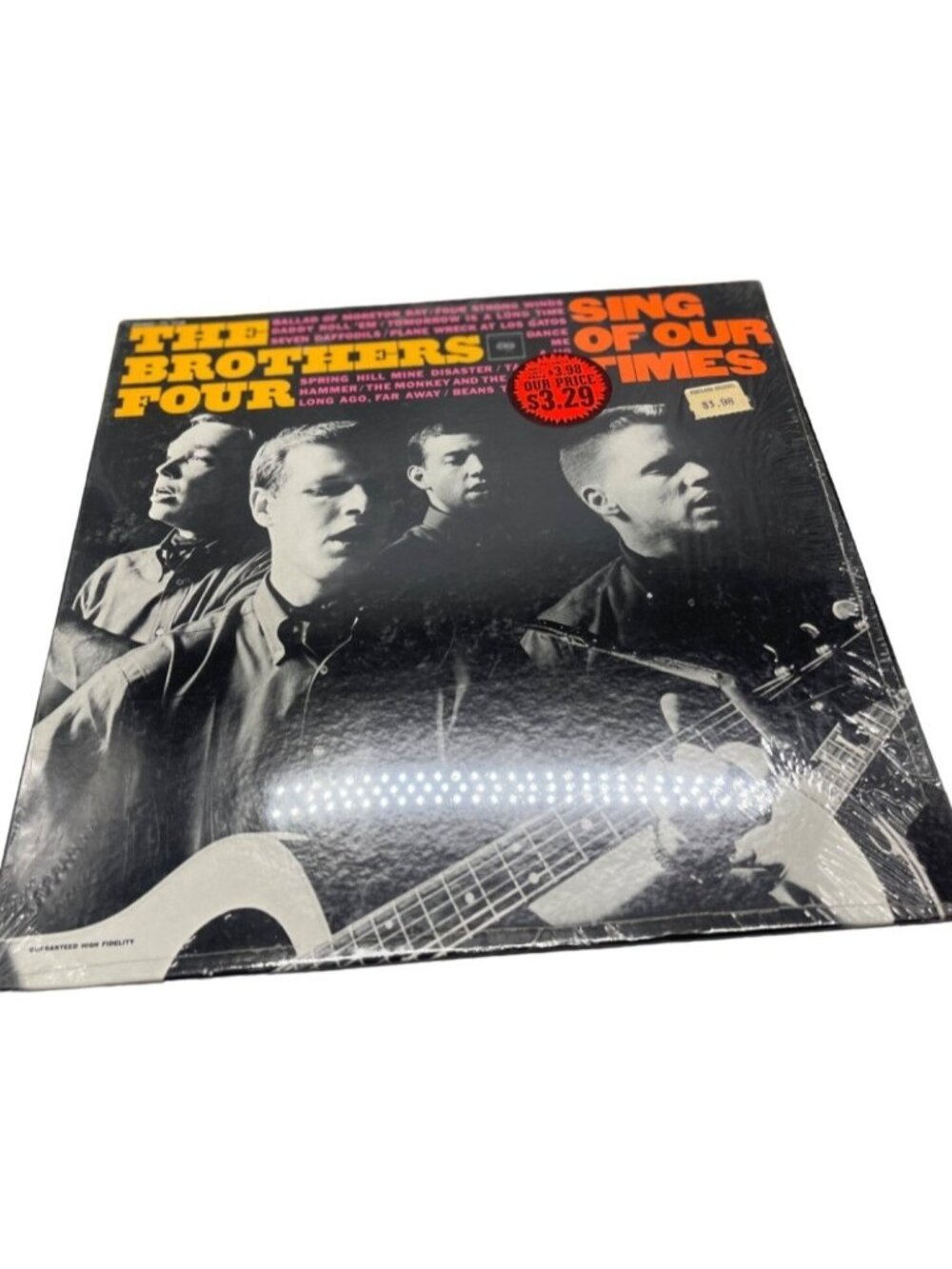 the brothers four sing of our times vinyl record columbia lp READ